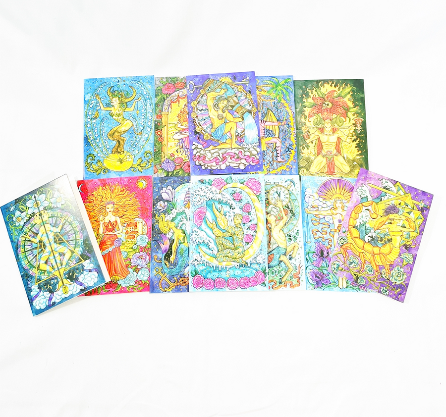 Astrology Greeting Card Set of 12