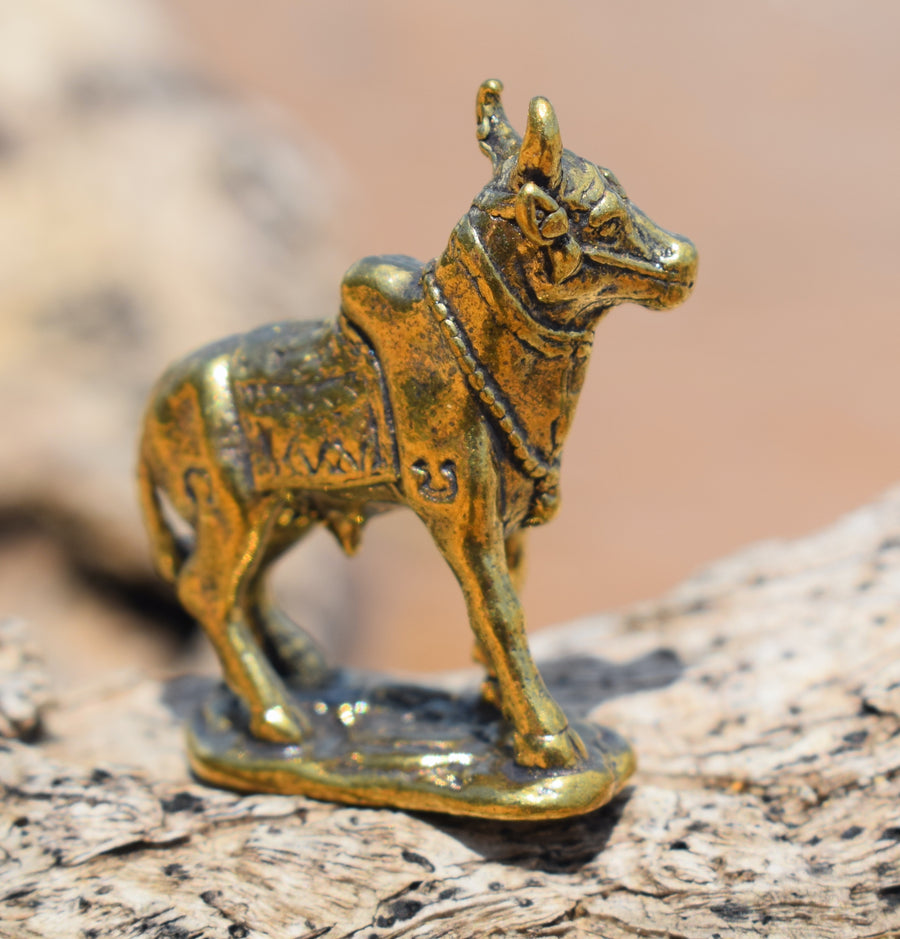 Mini Sacred Buffalo Solid Bronze Ornament