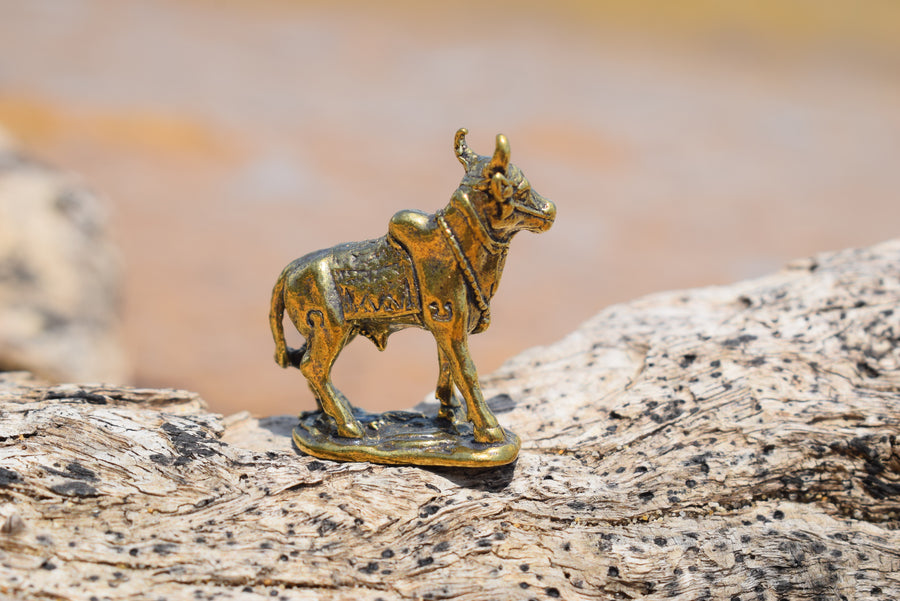 Mini Sacred Buffalo Solid Bronze Ornament