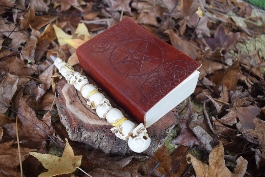 Small Leather Pentagram Book of Shadows