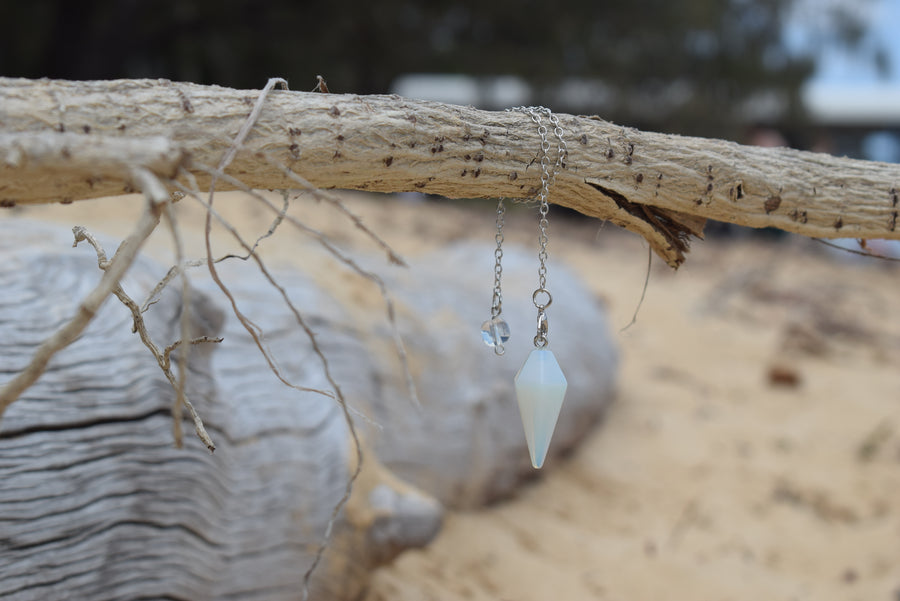 Opalite Pendulum for Dowsing and Divination